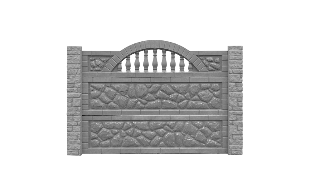 Компоновка и установка Еврозаборов