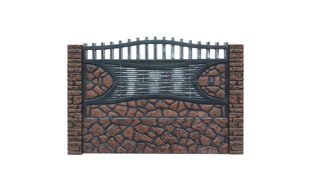 Компоновка и установка Еврозаборов