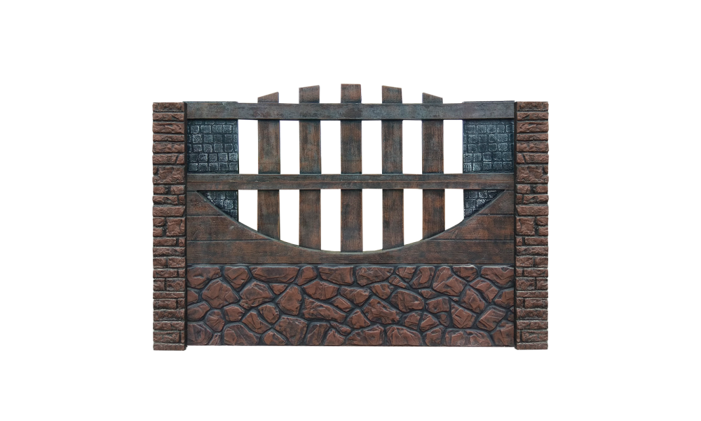 Компоновка и установка Еврозаборов