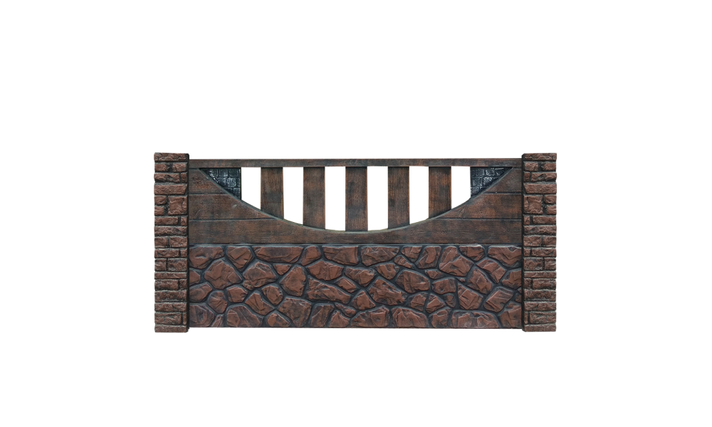 Компоновка и установка Еврозаборов