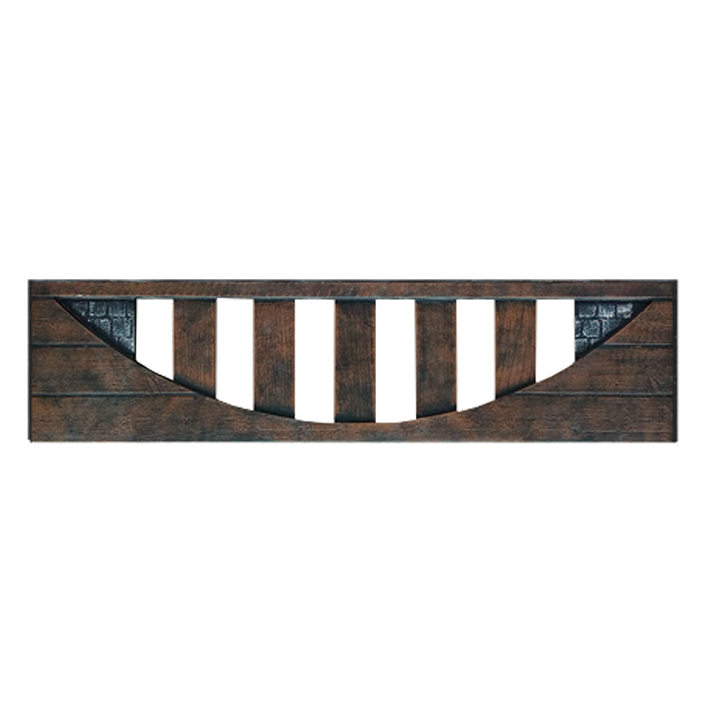 ЗД-126 Декор Штакетка полукруг