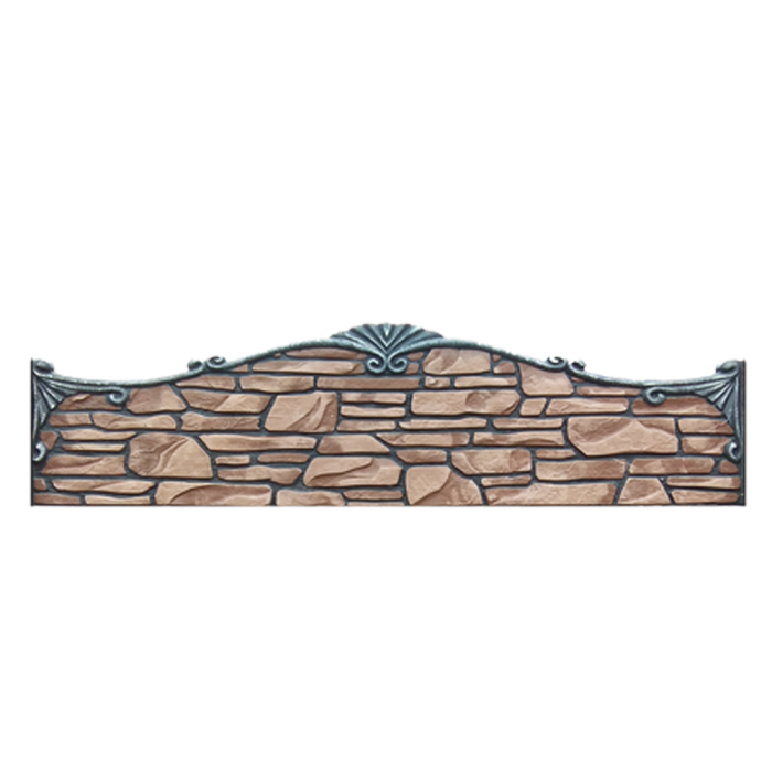 ЗД-115 "Дикий камень полукруг" Декор